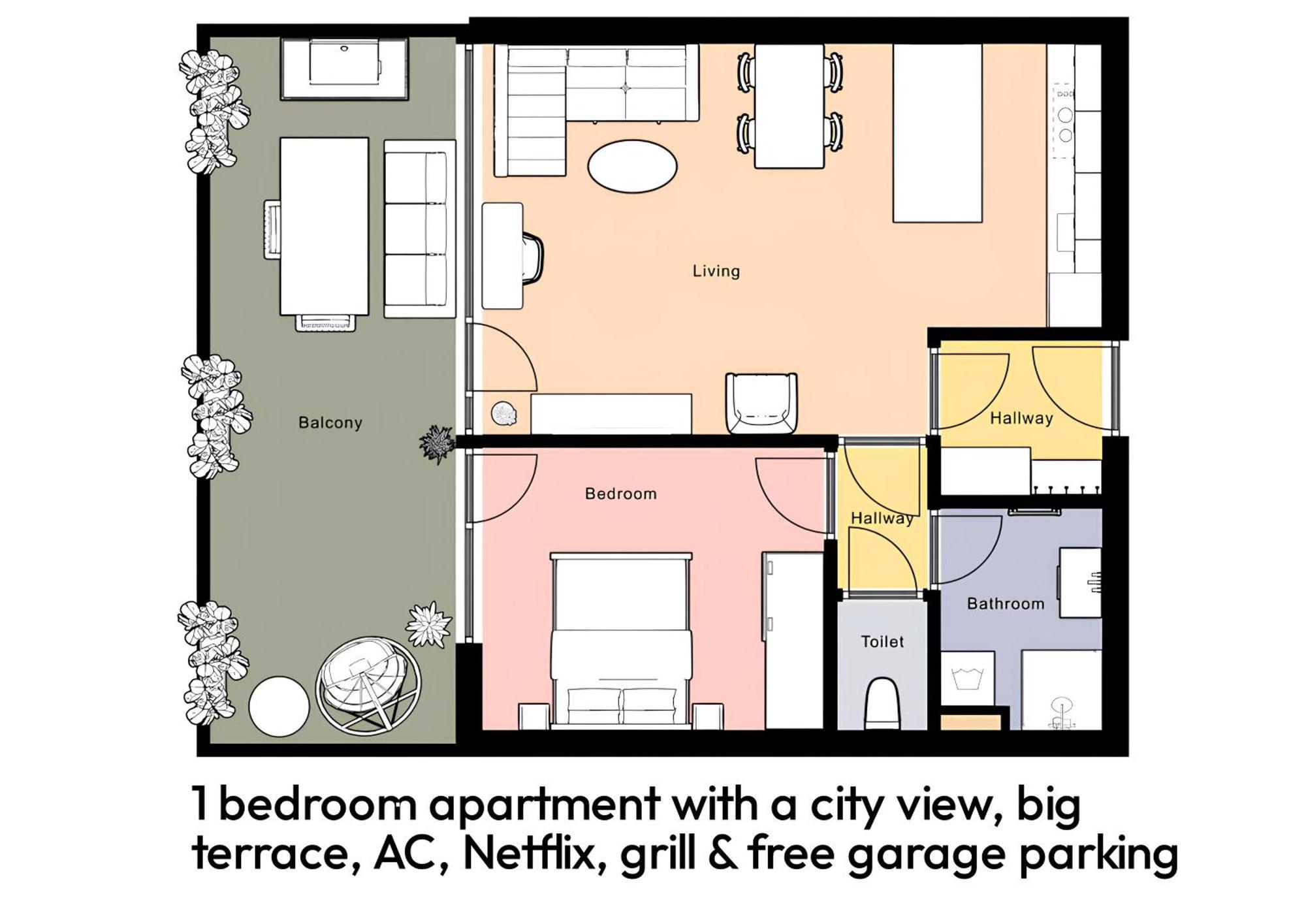 Fully Equipped Apartments With Terraces, Free Garage Parking, Netflix & Ac - By Apartmany Slapanice Cz Luaran gambar